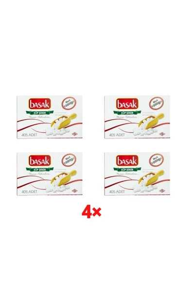 BAŞAK Başak Küp Şeker 1 kg 4’lü Paket ürün görseli 1