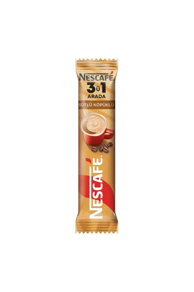 Nescafe 3ü1 Arada Sütlü Köpüklü 72 Li - Resim 3