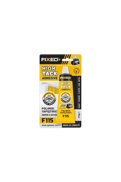 FIXED F115 TÜP MS POLİMER KORNİŞ MONTAJ YAPIŞTIRICI HIGH-TACK 50ml (115 GR) ürün görseli 1
