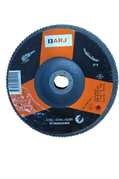 Arj Kum Flap Disk Zımpara Taşı 180x22,23 80kum (2 ADET) ürün görseli 1