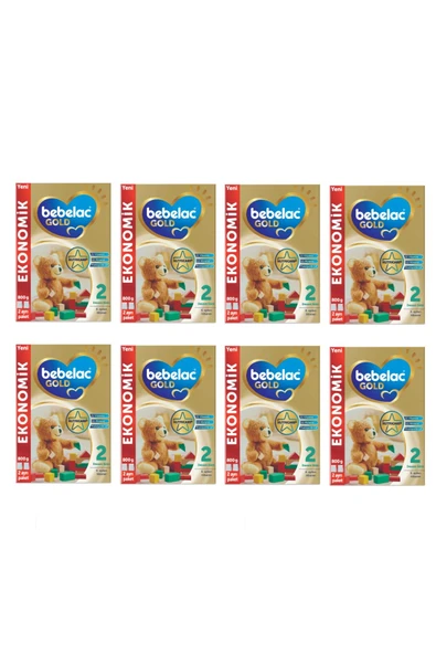 Bebelac Gold 2 Numara Devam Sütü 800 Gr X 8 Adet ürün görseli 1