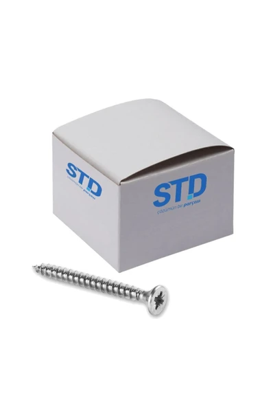 Std 3,5x30 mm Sunta Ve Ağaç Vidası 1000 Adet ürün görseli 1