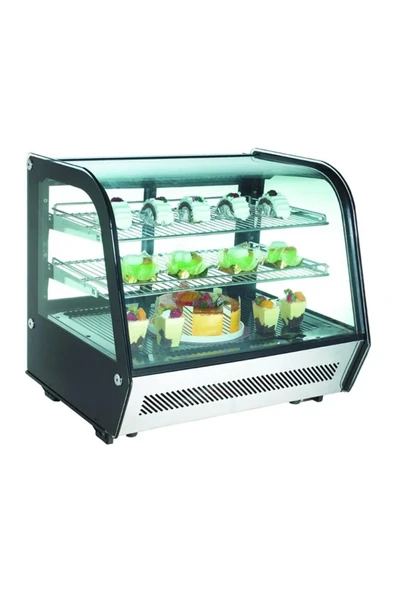 Set Üstü Soğutmalı Pasta, Tatlı, Meze Sunum Dolabı, 120L ürün görseli 1
