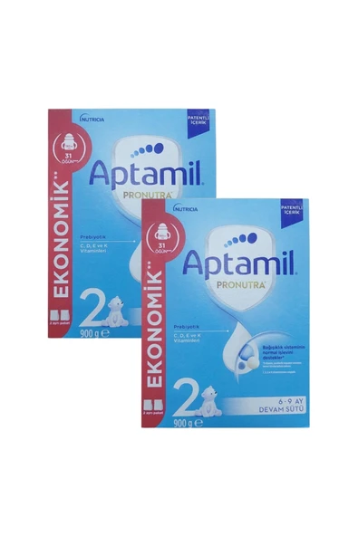 Aptamil Pronutra 2 Devam Sütü 900 gr 2 Adet ürün görseli 1