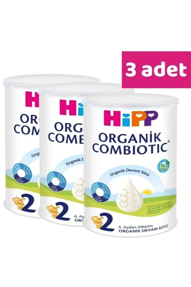 Hipp 2 Organik Combiotic Devam Sütü 350 gr x3 Adet ürün görseli 1