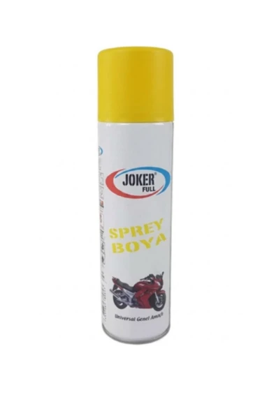 joker sarı sprey boya 200 ml (2 ADET) ürün görseli 1