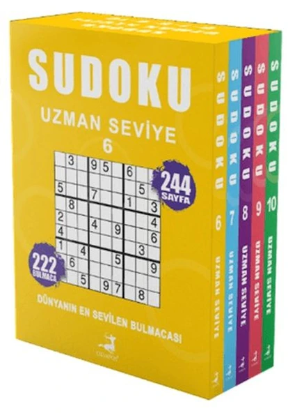 Sudoku Uzman Seviye 5 Kitap Set ürün görseli 1