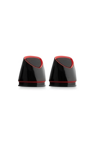 İMEXTECH Bilişim Burada MD-158 1+1 2.0 USB Speaker Hoparlör 6W ürün görseli 1