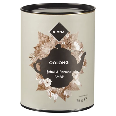 RIOBA Oolong Çayı 75 G Şeftali&Portakal Çiçeği 3'li Ekonomik Paket ürün görseli 1