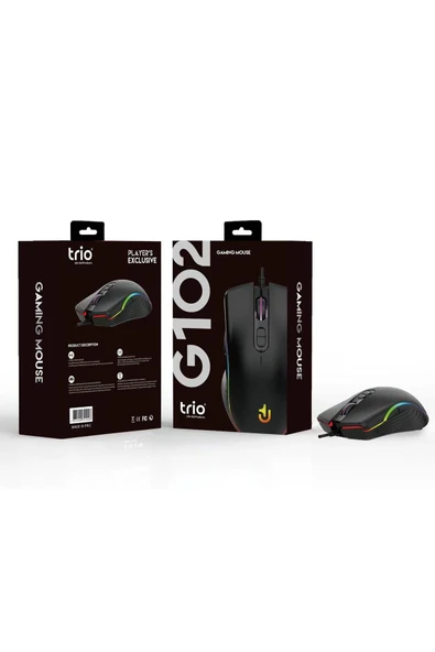 Trio Tri̇o G102 Wireless Gaming Mouse ürün görseli 1