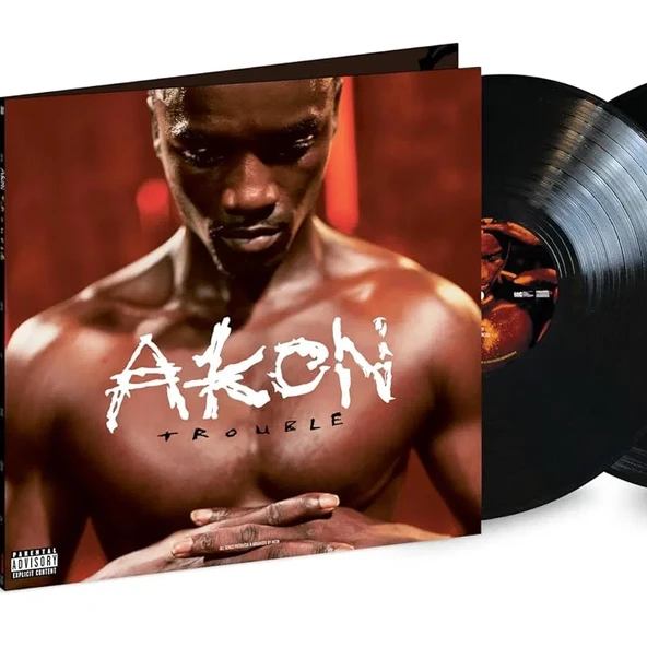 Akon - Trouble (20th Anniversary Reissue edition) - Plak ürün görseli 1