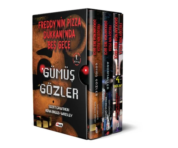 Freddy'nin Pizza Dükkanı'nda Beş Gece Serisi Seti - 3 Kitap Takım ürün görseli 1