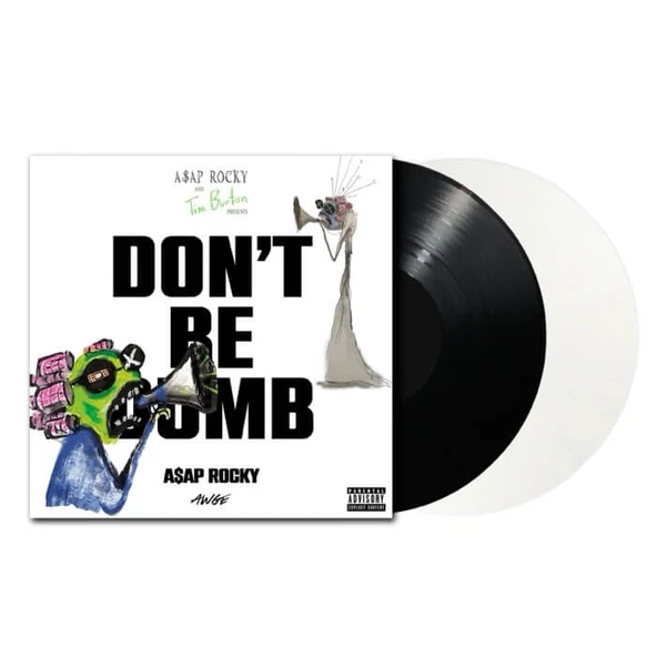 Asap Rocky - Don't Be Dumb (Black & White Vinyl) - Plak ürün görseli 1