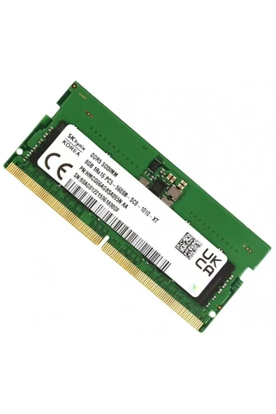 OEM SK Hynix 8 GB 5600 Mhz Ddr5 N.BOOK Ram KUTUSUZ HMCG66AGBSA095N ürün görseli 1