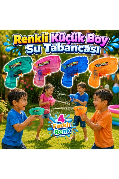 kruxon Renkli Küçük Boy Su Tabancası ürün görseli 1