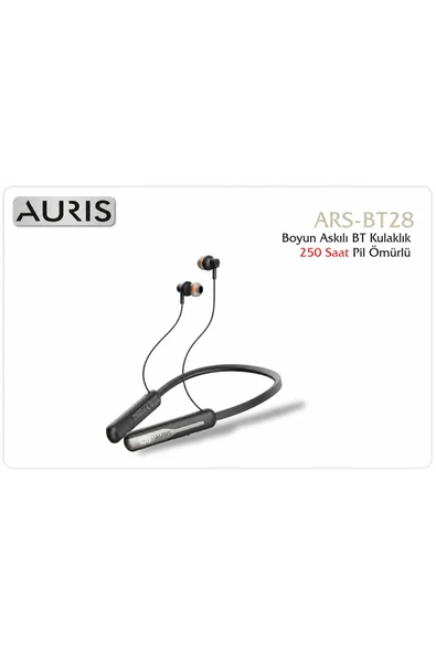 kruxon BT28 250 Saat LCD Boyun Askılı Pil Göstergeli Mikrofonlu Boyun Bantlı Bluetooth Kulaklık ürün görseli 1
