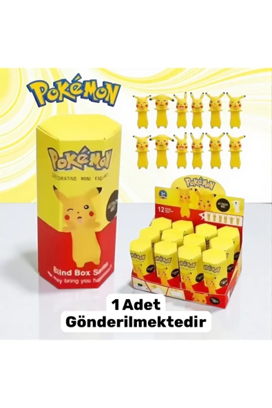 kruxon Pokemon Pikachu Sonny Angel Pikachu Series Yapışkanlı Mini Figür 1. Kalite ürün görseli 1