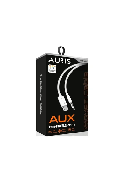 Auris AU11 (İ15) Type-C Aux Ses ve Görüntü Kablosu ürün görseli 1