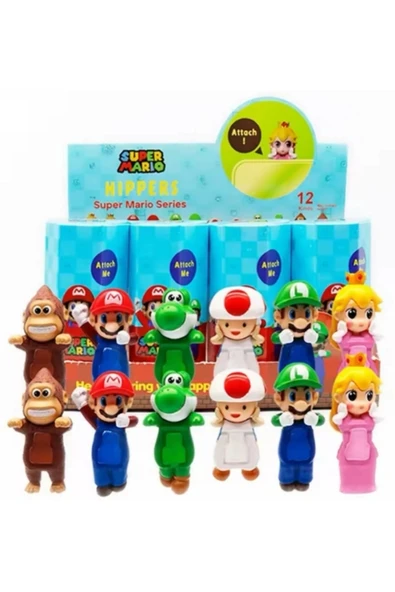 kruxon Super Mario Sonny Angel Süper Mario Series Yapışkanlı Mini Figür 1. Kalite ürün görseli 1