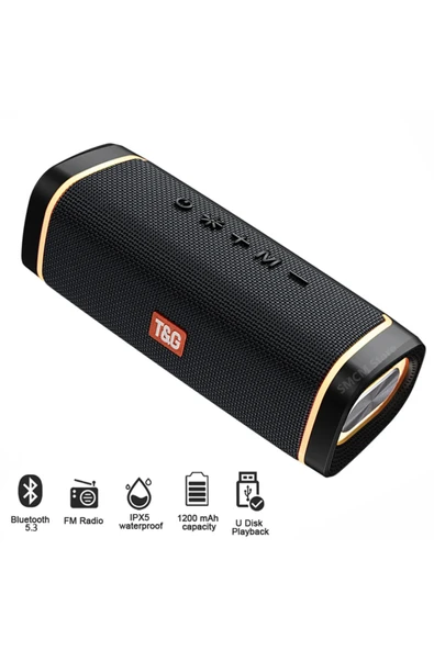 kruxon TG375 AUX/USB/SD/FM/BLUETOOTH DESTEKLİ TAŞINABİLİR WIRELESS HOPARLÖR - SPEAKER ürün görseli 1