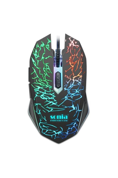 İMEXTECH Bilişim Burada SN-X5 Kablolu Oyuncu Mouse ürün görseli 1