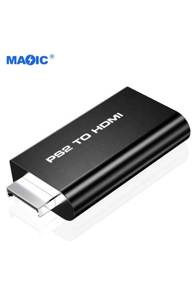 İMEXTECH PS2 to HDMI Dönüştürücü Çevirici 1080P AV Adaptör 3.5mm Ses Çıkışlı USB’li 480i/480p/576i Destekli ürün görseli 1