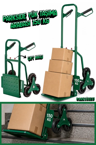 CATPOWER EL ALETLERİ CATPOWER PARKSİDE 150 KG YÜK TAŞIMA ARABASI ürün görseli 1