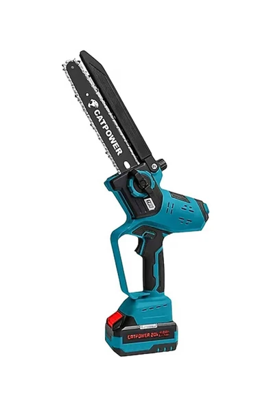 CATPOWER EL ALETLERİ CATPOWER KÖMÜRSÜZ AKÜLÜ ZİNCİRLİ TESTERE 20V 4.0Ah Li-İon 20CM ürün görseli 1