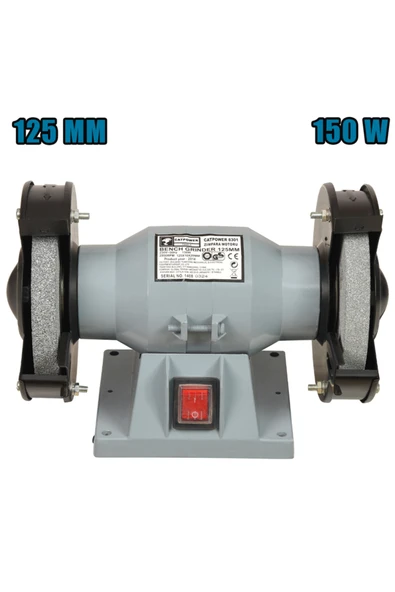 CATPOWER EL ALETLERİ Catpower CAT8301 Zımpara Motoru 125 mm 150W ürün görseli 1