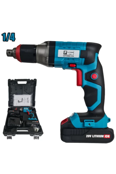 CATPOWER EL ALETLERİ Catpower CAT5153Akülü Alçıpan Vidalama 20V Lİ-İON 2.0 Ah ürün görseli 1