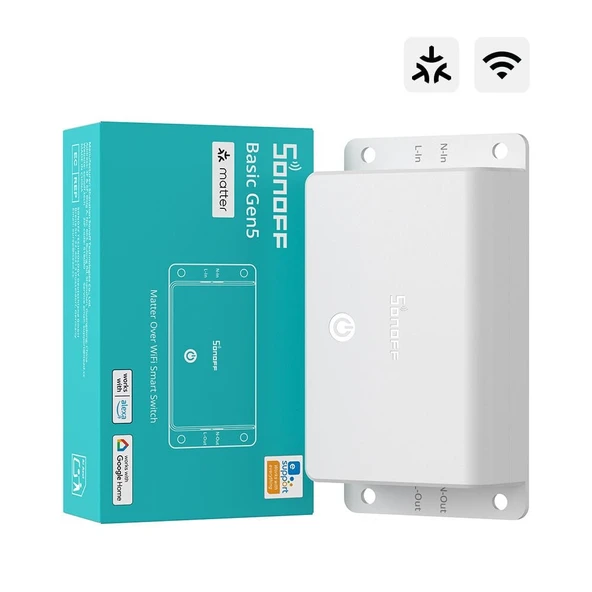 SONOFF Basic Gen5 Akıllı Röle | Basic-1GS ürün görseli 1
