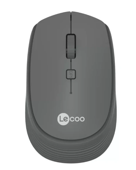 Lenovo Lecoo WS202 Nano Alıcılı Kablosuz 1600dpi Gri 4 Tuş Mouse ürün görseli 1