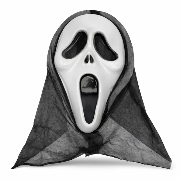 Kapşonlu Çığlık Maskesi Scream Maskesi - Hayalet Maskesi 33x21 cm ürün görseli 1