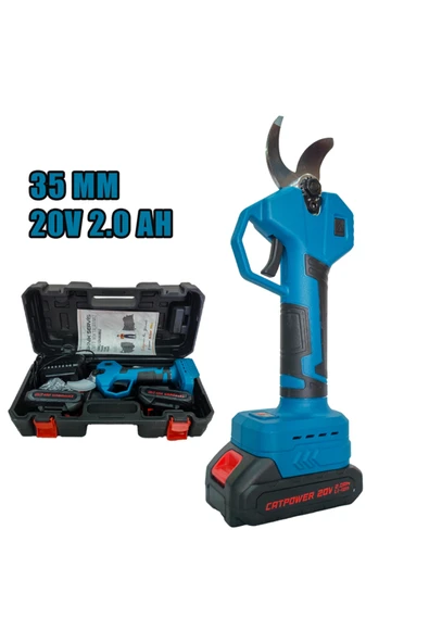 CATPOWER EL ALETLERİ Catpower CAT1340 Akülü Bağ Kesme 35 mm Li-ion 20V 2.0 Ah ürün görseli 1