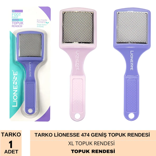 Tarko Lionesse 474 Geniş Topuk Rendesi 1 Adet - Resim 2
