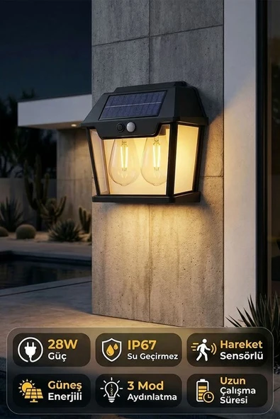 Çitftli Solar Led Aydınlatma Lambası ürün görseli 1