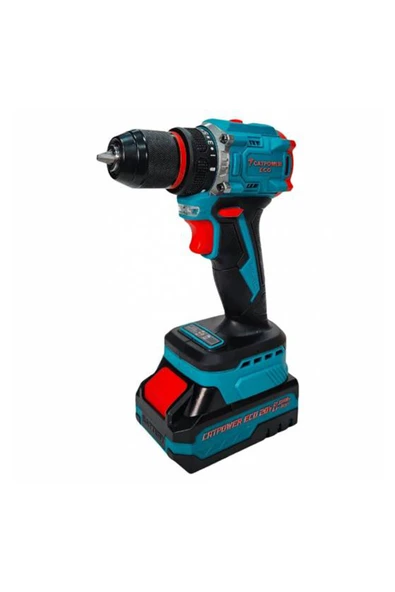CATPOWER EL ALETLERİ CATPOWER KÖMÜRSÜZ AKÜLÜ VİDALAMA Lİ-İON (SET) 55 NM 10 MM 20V 2.0 AH ürün görseli 1