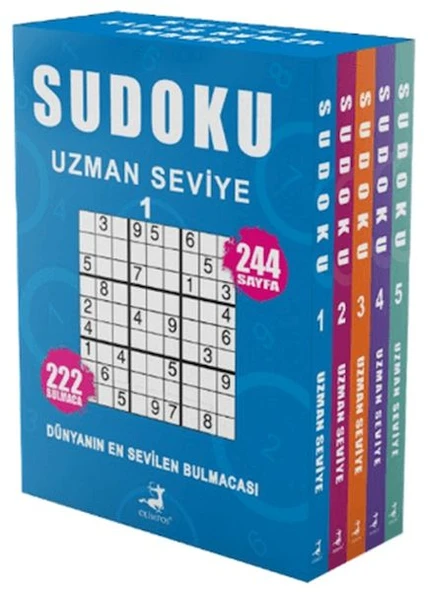 Sudoku Uzman Seviye 5 Kitap Set ürün görseli 1