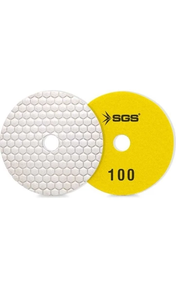 SGS2341 Elmas Polisaj Pedi 100 mm 100 Kum Kuru-Dry ürün görseli 1