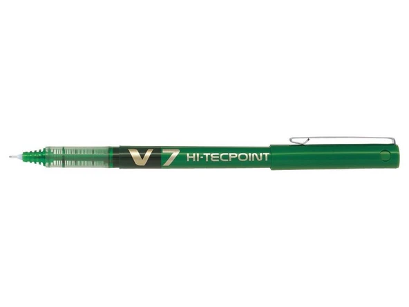 PILOT V7 07 IGNE UCLU ROLLER KALEM YESIL ürün görseli 1