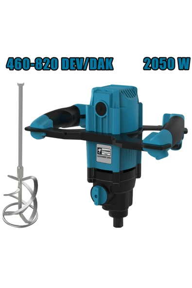 CATPOWER EL ALETLERİ Catpower CAT3008 Boya ve Harç Mikseri 2050W ürün görseli 1