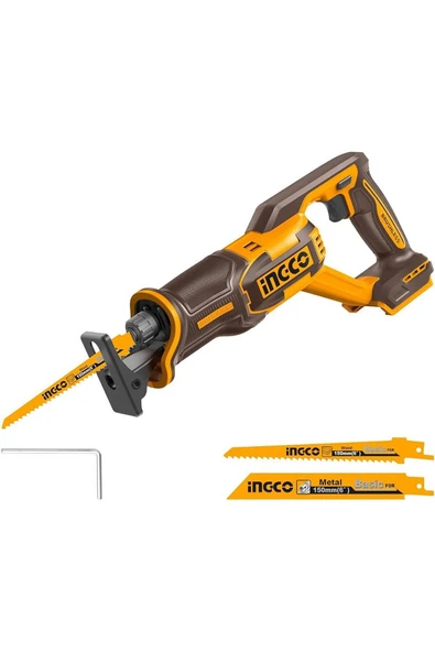Ingco Lİ-İON KÖMÜRSÜZ AKÜLÜ TİLKİ KUYRUĞU TESTERE 20V ürün görseli 1