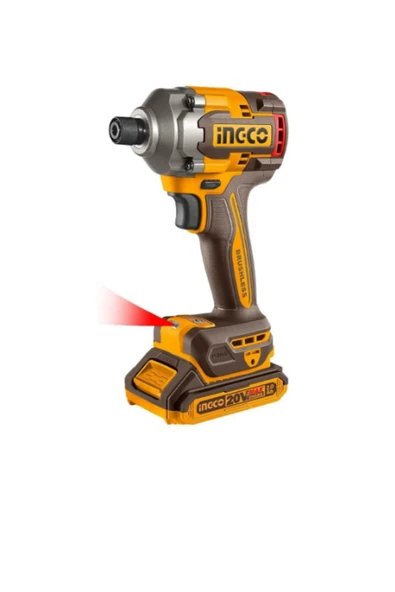 Ingco Lİ-İON AKÜLÜ VİDALAMA KÖMÜRSÜZ 1/4"" 20V 2.0AH ürün görseli 1