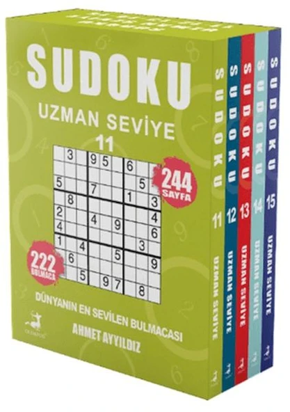 Sudoku Uzman Seviye 5 Kitap Set ürün görseli 1
