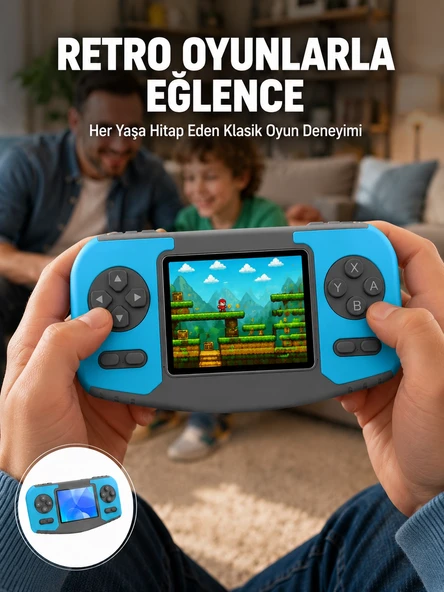 Arcade Oyun Konsolu Hafif Taşınabilir Çocuk Hediyelik ürün görseli 1