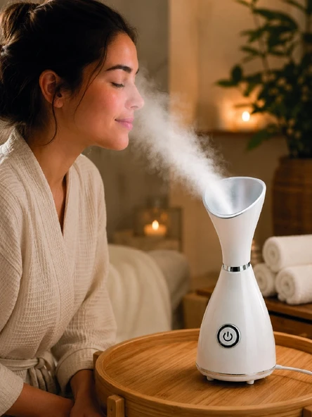 Nano İyonik Yüz Buhar Makinesi - Resim 2