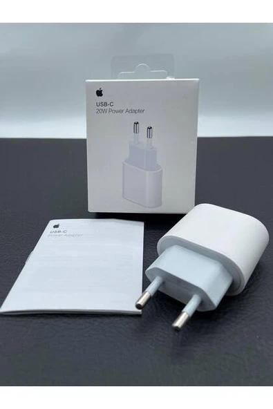 Apple 11 /12/13/14/15/16/17/ PRO PROMAX 20w Şarj Adaptörü iPhone iPad Uyumlu Type-c Girişli Hızlı Şarj Adaptör Başlık ürün görseli 1