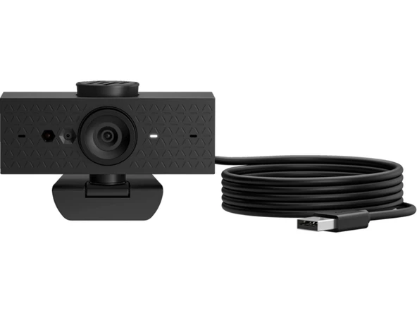 HP 620 FHD 6Y7L2AA 1080p Web Kamera Siyah Zoom (66-78-92 Derece Açı) ürün görseli 1