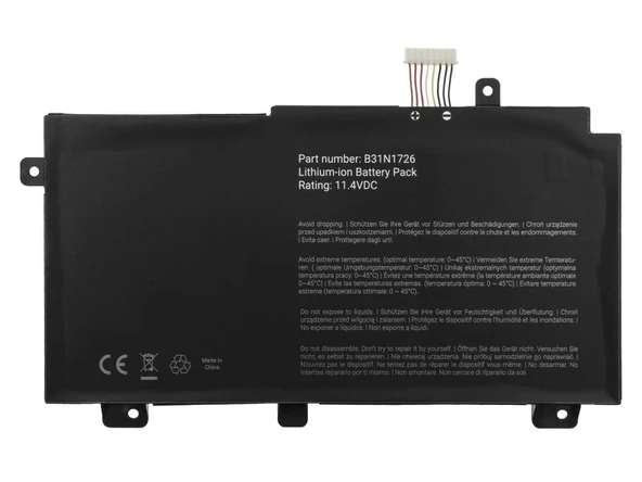 Asus G512LV-HN111T, G512LV-HN144 Notebook Bataryası, Laptop Pili - Tip A ürün görseli 1