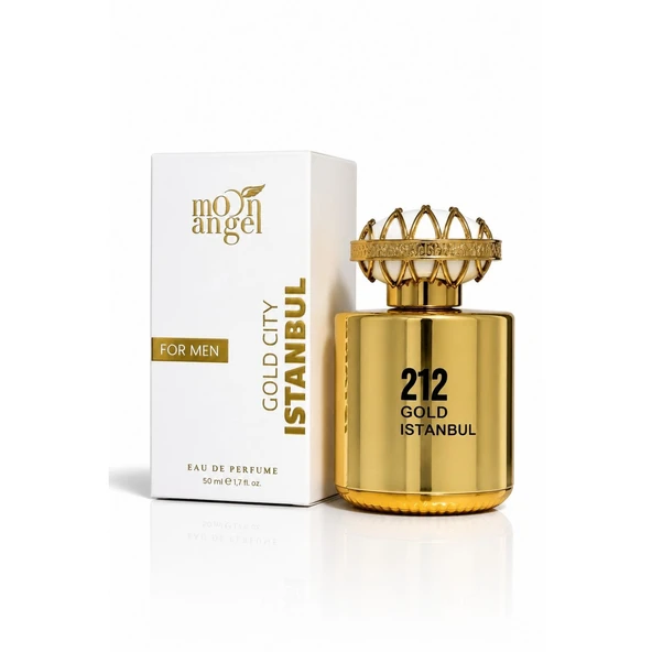 Erkek Parfümü 212 Gold City İstanbul EDP Kalıcı Parfüm 50 ml ürün görseli 1